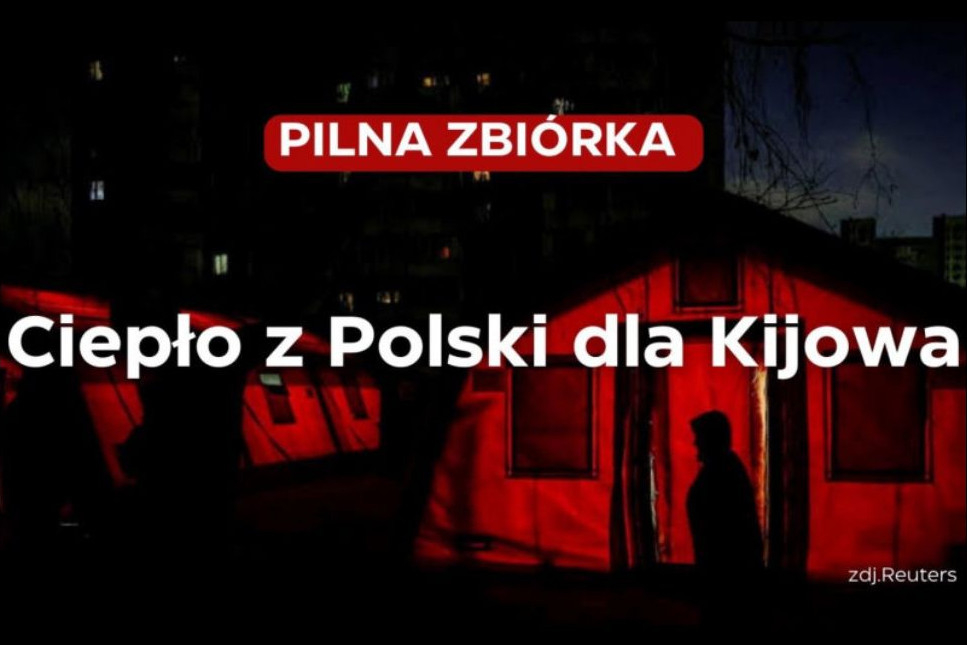 Wielka zrzutka wsparta przez dziennikarzy i aktywistów na agregaty dla Kijowa