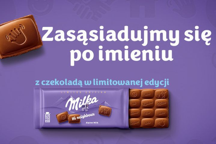 Milka wyśle do Polaków tabliczki, które mają im pomóc w nawiązaniu relacji sąsiedzkich