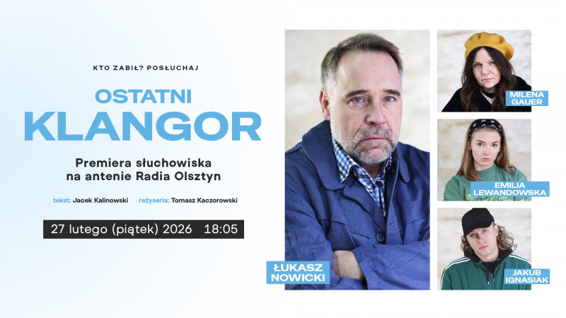 Radio Olsztyn promuje słuchowisko zrealizowane w wyniku konkursu