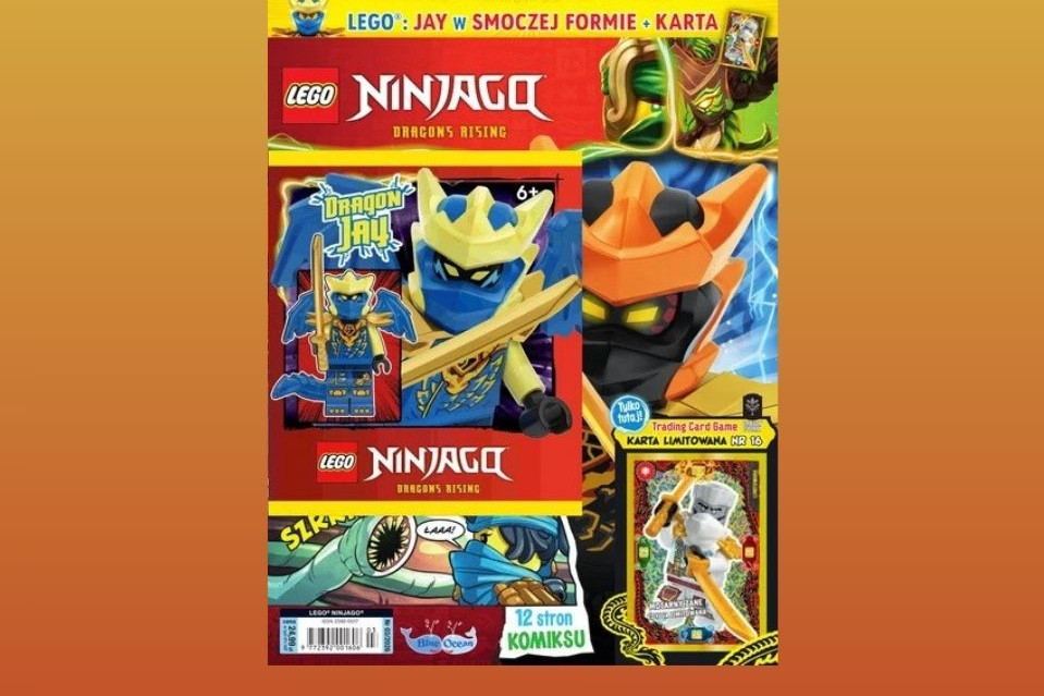 "Lego Ninjago" z najwyższą sprzedażą wśród magazynów dla dzieci i młodzieży w 2025 roku