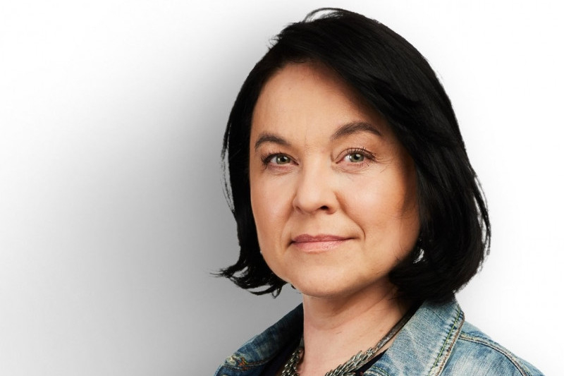 Patrycja Maciejewicz z "GW" prowadzącą magazyn "EKG" w radiu Tok FM