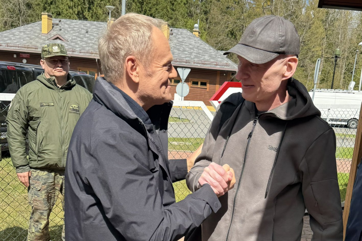 Andrzej Poczobut został uwolniony. Informację podał premier Donald Tusk