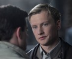 Kuba Wesołowski na planie serialu 