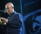 Liao Yiwu w Teatrze Dramatycznym (fot. Marcin Obara) 