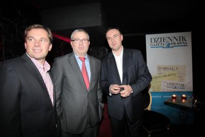 Przyjęcie zorganizowane z okazji połączenia "Dziennika z "Gazetą Prawną"       
fot. Karol Piechocki