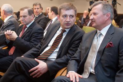 Franciszek Stefaniuk, Bartosz Arłukowicz i Stanisław Wziątek, fot. Michał Kołyga