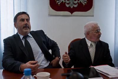 Witold Graboś i Stefan Pastuszka. fot Michał Kołyga