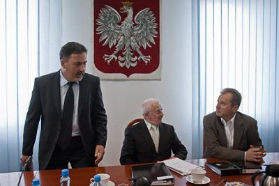 Witold Graboś, Stefan Pastuszka i Sławomir Rogowski. fot Michał Kołyga