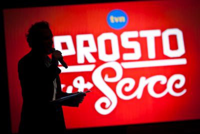 Fabryka Trzciny, prezentacja nowego serialu TVN „Prosto w serce”. (fot. Michał Kołyga)