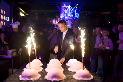 Dziesięciolecie portalu Gazeta.pl. Impreza urodzinowa w klubie Bank. Tomasz Józefacki, członek zarządu Agory SA (fot. Piotr Król)
