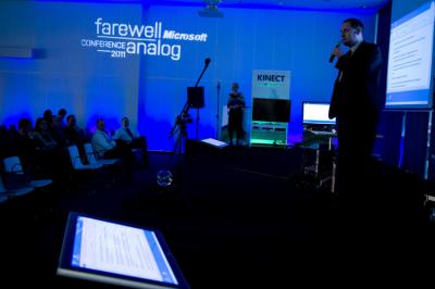 Konferencja Microsoftu "Farewell Analog 2011" (fot.Piotr Król)
