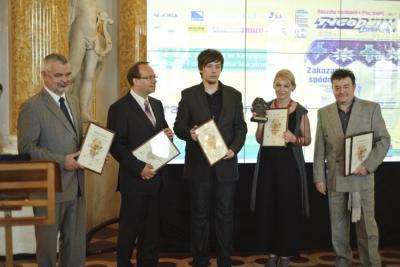 Gala finałowa konkursu GrandFront 2010 na Prasową Okładkę Roku. (fot. Marcin Obara)