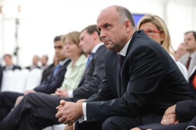 Prezentacja nowego formatu kiosku oraz loga podczas konferencji firmy Ruch SA. (fot. Marcin Obara)