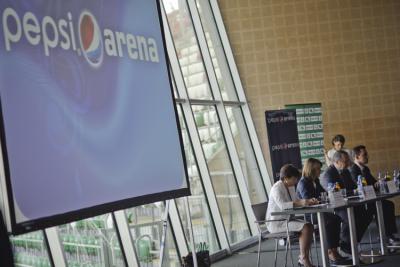PepsiCo została sponsorem tytularnym stadionu Legii Warszawa - konferencja prasowa (fot. Marcin Obara)