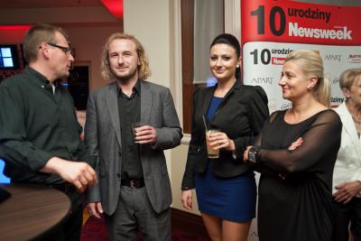 Uroczysta gala z okazji 10 urodzin tygodnika Newsweek Polska. (fot. Marcin Obara)