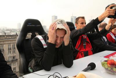 Wojtek Łuszczykiewicz z grupy Video (fot. Grupa Radiowa TIME)