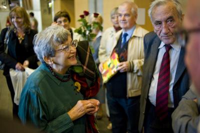 Halina Bortnowska i Tadeusz Mazowiecki (fot. Piotr Król) 