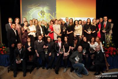 Gala wręczenia nagród w Konkursie Złote Spinacze 2010 odbyła się 25 listopada w Hotelu InterContinental. fot. Michał Gmitruk