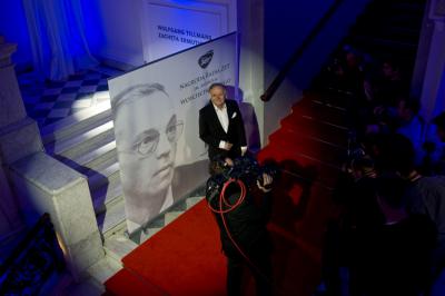 Gala wręczenia Nagroda Radia Zet im. Andrzeja Woyciechowskiego - n/z Tadeusz Mosz (fot. Piotr Król)