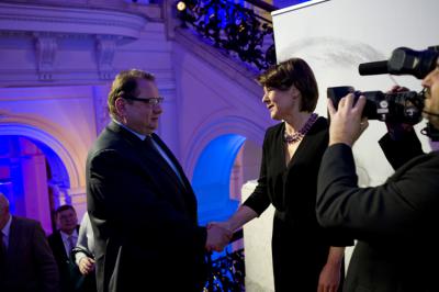 Gala wręczenia Nagroda Radia Zet im. Andrzeja Woyciechowskiego - n/z Ryszard Kalisz (fot. Piotr Król)