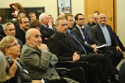 Uroczystość wręczenia Nagrody PAP im. Ryszarda Kapuścińskiego. (fot. Marcin Obara)