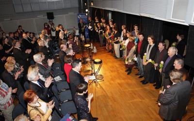 Słuchowisko "Wesele" w Radiu Kraków (fot. Mirosław Mróz)