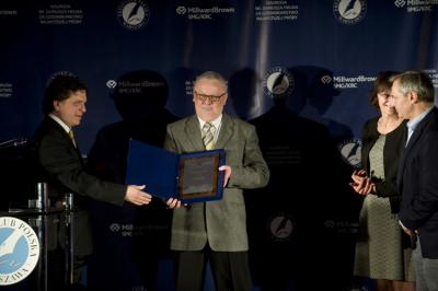 Uroczystość wręczenia nagrody im. Dariusza Fikusa. (fot. Piotr Król)