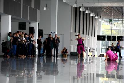 Gra miejska zakończyła się w holu hotelu Andel\