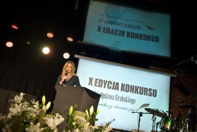 Galę prowadziła Grażyna Torbicka (fot. Marcin Obara)