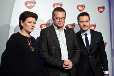 Monika Bednarek - prezes Eurozet, Marcin Meller -"Newsweek Polska" i Rafał Olejniczak - redaktor naczelny Radia Zet (fot. Marcin Obara)