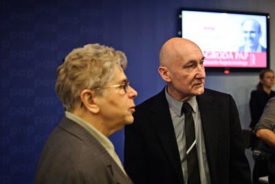 Uroczystość wręczenia Nagrody PAP im. Ryszarda Kapuścińskiego. (fot. Marcin Obara)