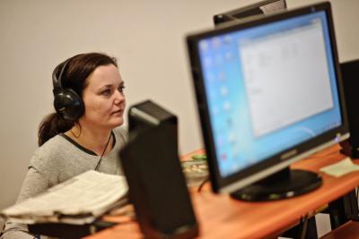 Studio telewizyjne REPUBLIKA TV. (fot. Marcin Obara)