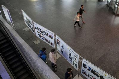 Wystawa Grand Press Photo 2013 w Warszawie. (Fot. Piotr Król)