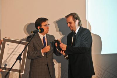 W kategorii Polityka pieniężna i stabilność finansowa najlepszy był Krzysztof Berenda (RMF24.pl/RMF FM)(fot. Michał Obara)