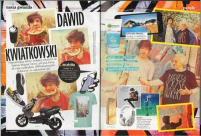 Honorata "Honey" Skarbek i Dawid Kwiatkowski mają przyciągać do pisma nastolatków