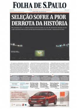 Czarne jedynki brazylijskich gazet 