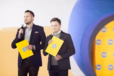 Marcin Prokop i Szymon Hołownia (Fot.Piotr Król/Press)