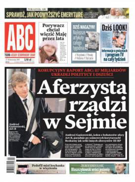 Okładka tygodnika "ABC".