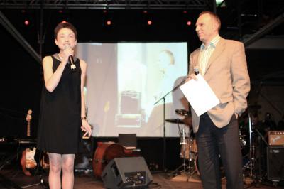 Ewa Wieczorek (szefowa "Wysokich Obcasów") i Jarosław Kurski (I zastępca redaktora naczelnego "Gazety Wyborczej")
fot. Karol Piechocki