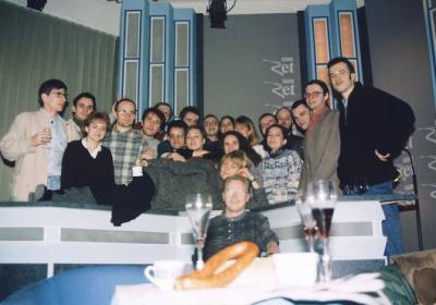 Zespół Radia Zet w 1993 roku (fot. Marcin Dziedzic/archiwum Radia Zet)