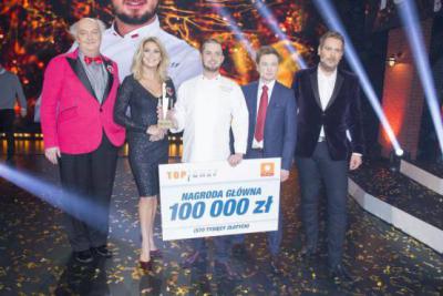 Tomasz Purol wygrał piątą edycję "Top Chef" (fot. Tomasz Żukowski/Polsat)