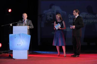 W szczecińskim Teatrze Współczesnym odbyła się gala wręczenia XII Polsko-Niemieckiej Nagrody Dziennikarskiej.