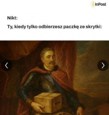 Przykład działań RTM InPostu (screen: Instagram)