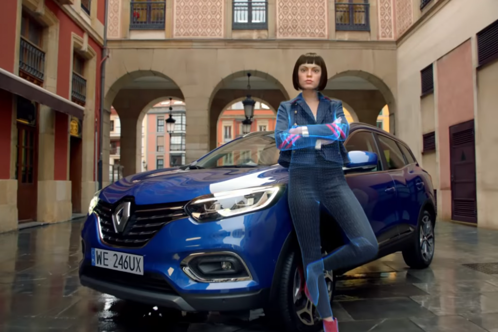Wirtualna ambasadorka Liv w kampanii Renault Press.pl